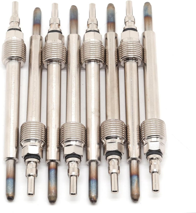 جودة موثوقة عامة 8 قطع شمعات توهج سخان ديزل متوافقة مع فورد E350 E450 F250 F350 F450 F550 6.0L سوبر ديوتي إكسكورشن 2004-2010 بديل لـ ZD-13 4C3Z-12A342-AA خيارات متنوعة مطور بسوق خليج - Image 3