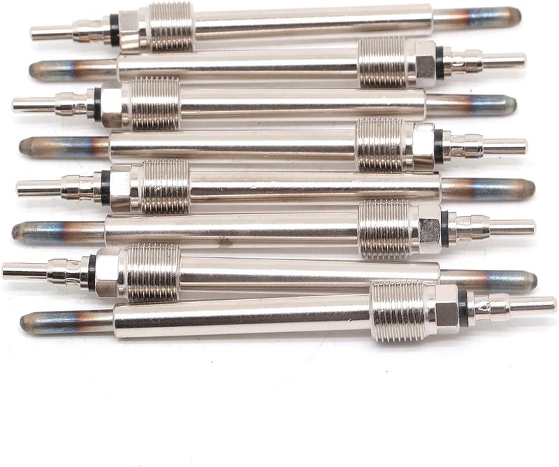 جودة موثوقة عامة 8 قطع شمعات توهج سخان ديزل متوافقة مع فورد E350 E450 F250 F350 F450 F550 6.0L سوبر ديوتي إكسكورشن 2004-2010 بديل لـ ZD-13 4C3Z-12A342-AA خيارات متنوعة مطور بسوق خليج - Image 2