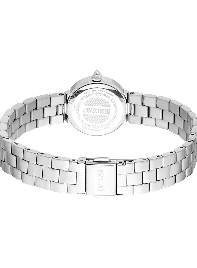 Just Cavalli جست كافالي ليدي سيرينيتا ميني JC1L362M0045 - ساعة كوارتز أنثوية بيدين من الفولاذ المقاوم للصدأ - Image 3