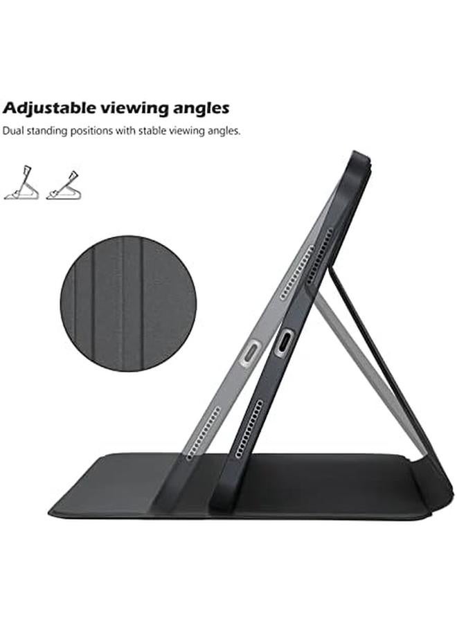 Procases For 2022 Ipad 10Th Generation Case With Pencil Holder Slim Stand Protective Folio Book Cover For Ipad 10.9 Inch 2022 A2696 A2757 A2777 Black - Image 3