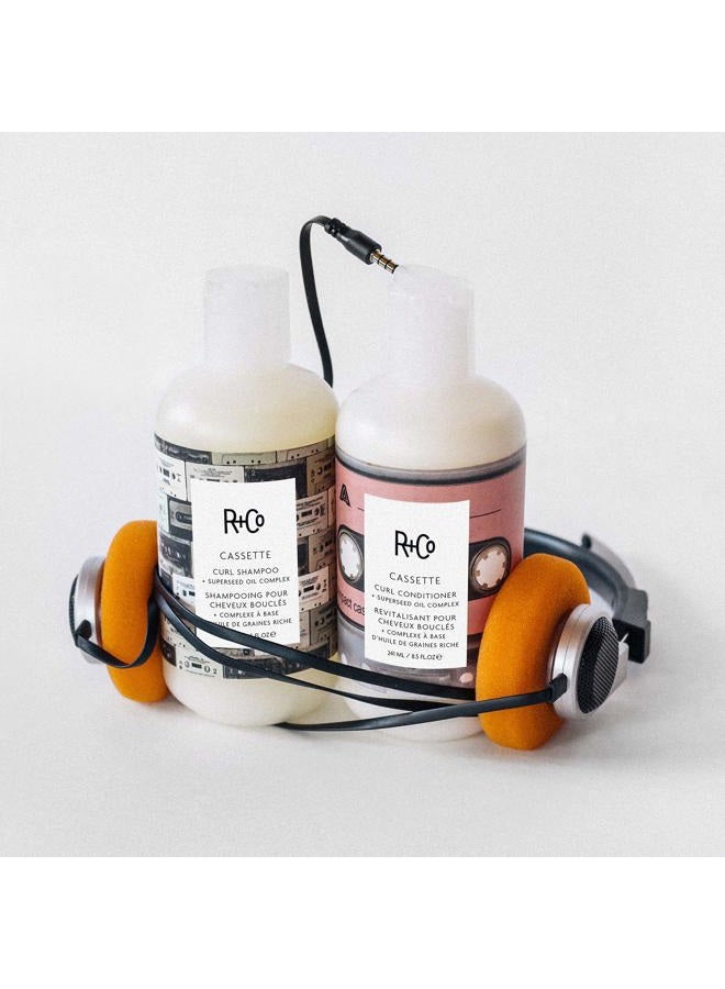 R+Co CASSETTE Curl Shampoo + Superseed Oil Complex CASSETTE Curl Shampoo + Superseed Oil Complex 251 ml / 8.5 oz - Image 4
