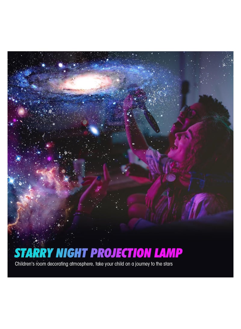 SOLARAE Light Projector Galaxy Star Projector Starry Night Light for Bedroom Sensory Lights with Ocean Wave 360¬∞ Adjustable Space Starry Night Light Projector Sky Projector Gifts for Kids Adults - Image 5