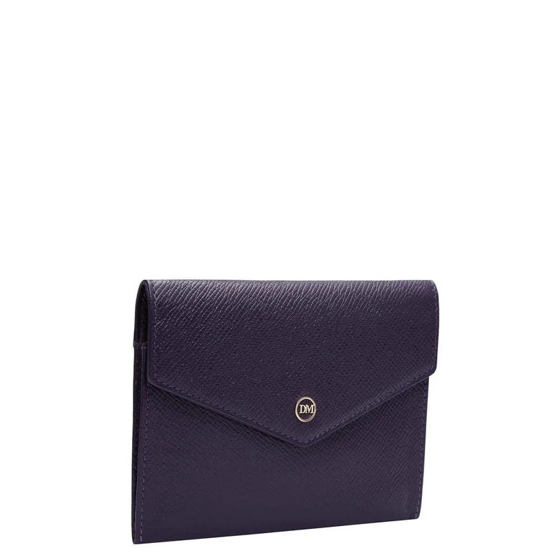 Da Milano Franzy Leather Passport Case - Grapevine
