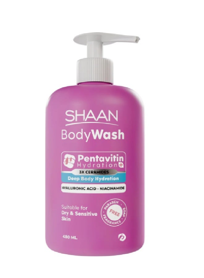 شان غسول الجسم المرطب من شان 480 مل - Image 1