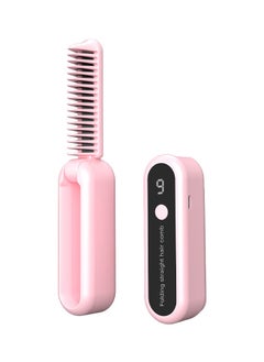 General Hair straightening comb, wireless charging portable negative ion hair straightener, no hair damage, curly straight folding dual-purpose  - Image 1