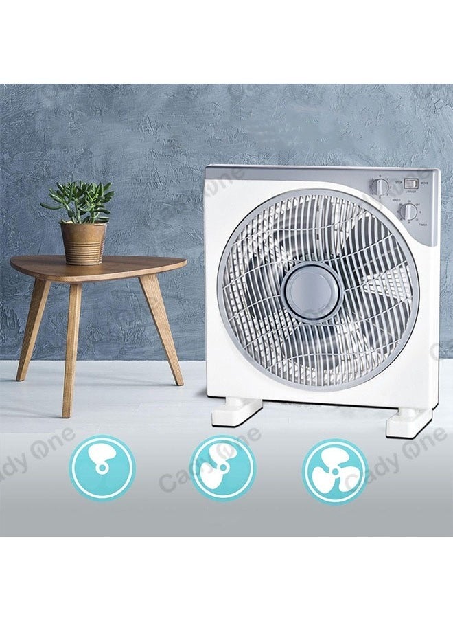 Cady One Electric desk table fan with 5 high-performance blades and 3 speeds  - Image 3
