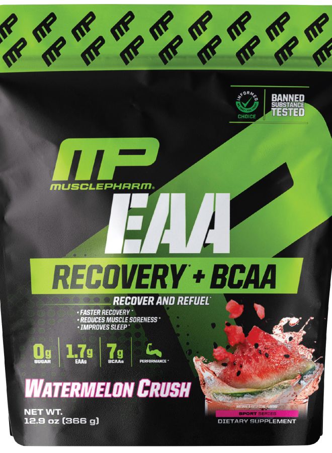 MusclePharm EAA Recovery + BCAA Watermelon Crush 12.9 oz (366 g)
