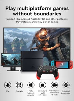 XnYao Dualshock Wireless Controller for PlayStation 4 Wireless Remote Gamepad  - Image 2
