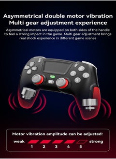 XnYao Dualshock Wireless Controller for PlayStation 4 Wireless Remote Gamepad  - Image 4