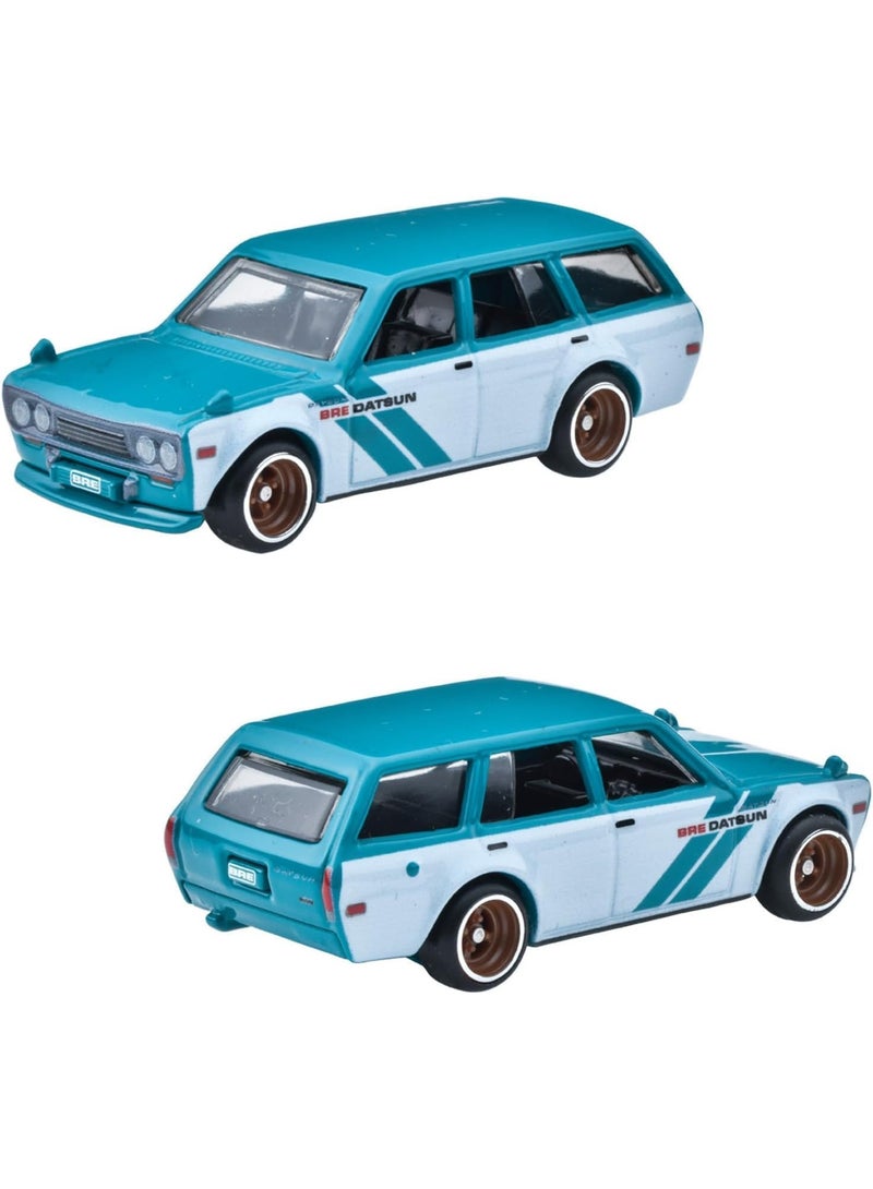 Hot Wheels مجموعة سيارات HW بريميوم ميتال ريل رايدرز - Image 4