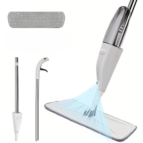 Raymox Spray Mop Set with Microfiber Washable Pad, Best 360 Degree Easy Mop for Floor Cleaning for Home & Office, Aluminum, Pocha for Floor Cleaning - Image 1
