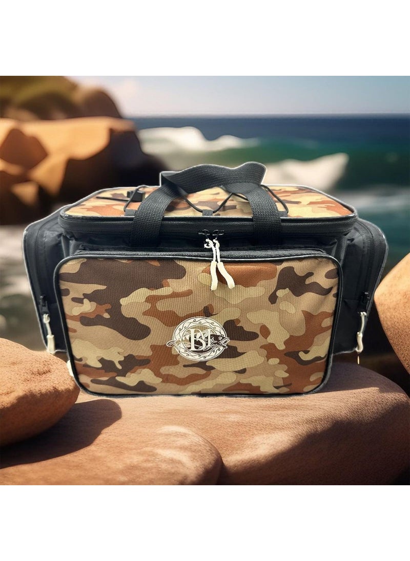 Bm Fishing -02 Java Spin Bag Camouflage Brown  - Image 2