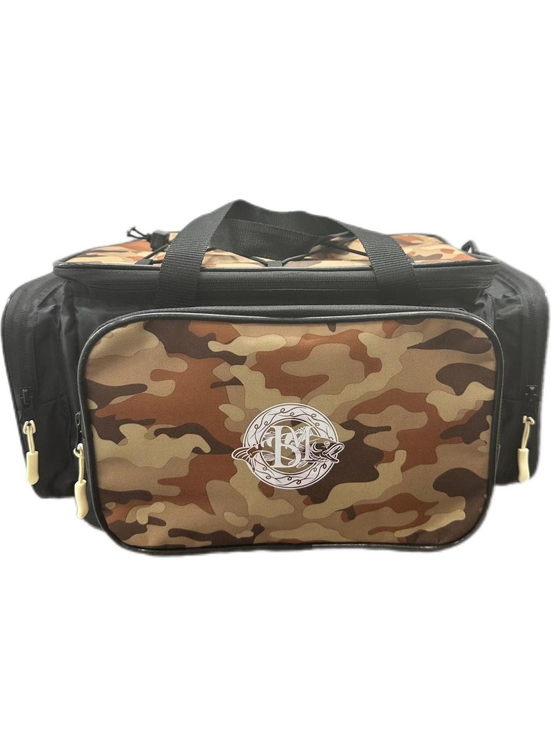 Bm Fishing -02 Java Spin Bag Camouflage Brown  - Image 1