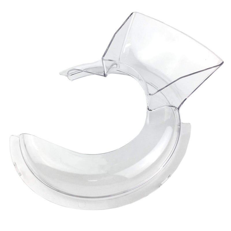 Pouring Shield for KitchenAid Tilt Head 455QT Only Stainless Steel Bowl Insert KN1PS Transparent Splash Guard Safety Pouring Shield Fits Kitchen Aid Standing Mixer Attachments Accessories