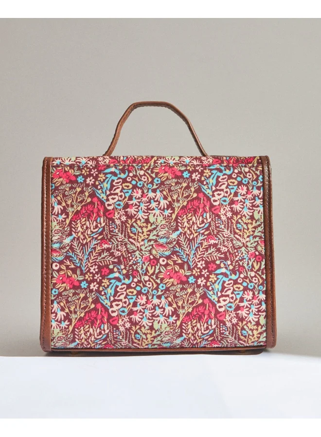 Chumbak TEAL BY CHUMBAK Rainforest Women's Crossbody Bag - Brown, Brown, One Size
