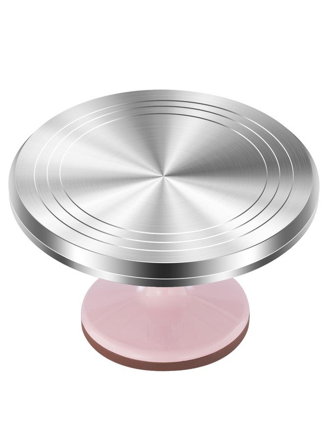 Kootek Aluminium Alloy Revolving Cake Stand 12 Inch Rotating Cake Turntable for Cake, Cupcake Decorating Supplies - Image 1