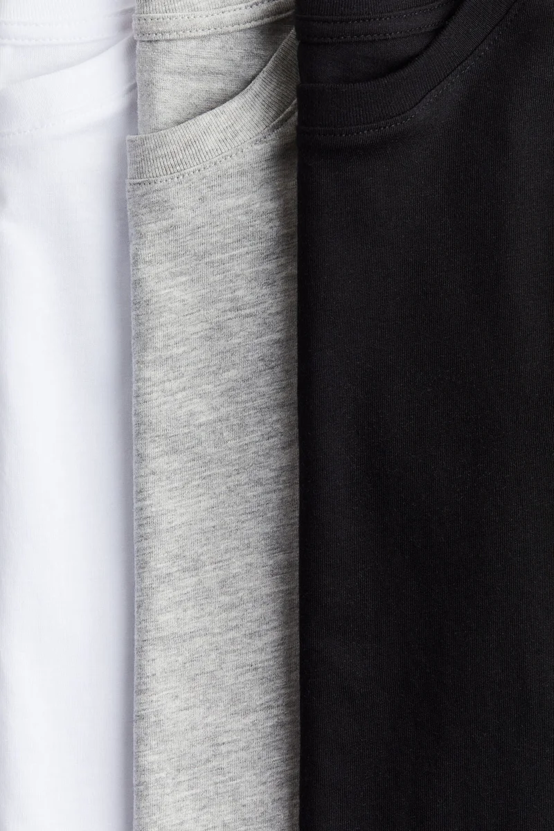 اتش اند ام بلوزة جيرسيه عبوة من 3 قطع