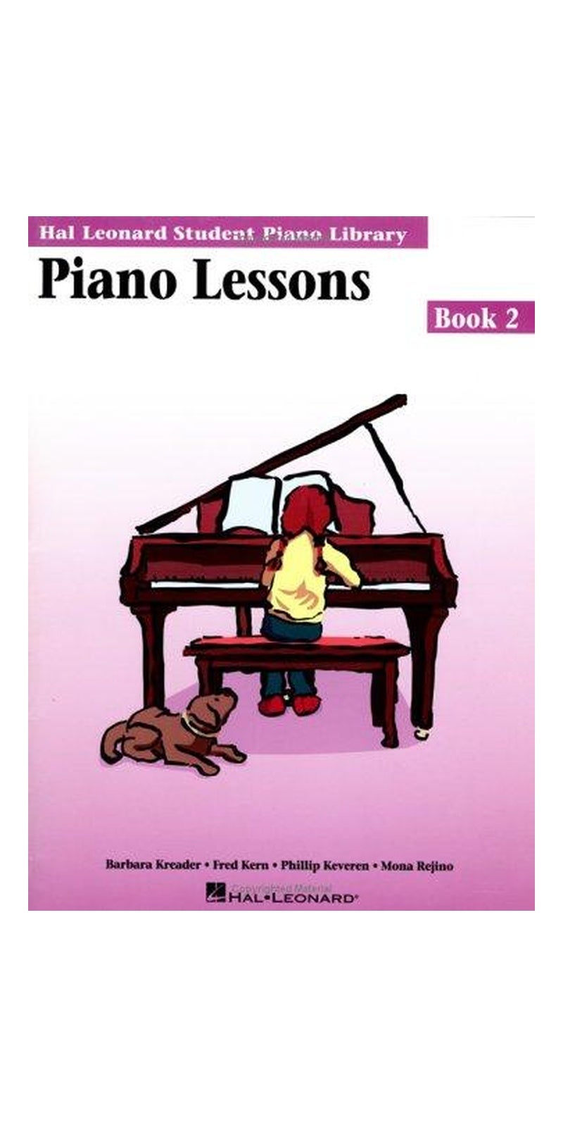 Piano Lessons Book 2: Hal Leonard Student Piano Library - Image 1