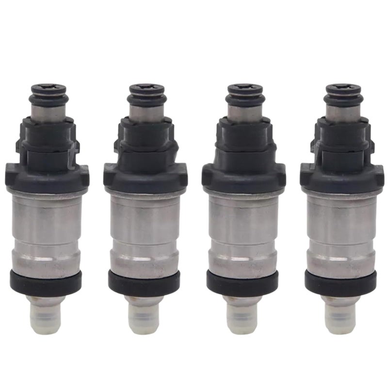 Yeedaky 4pcs Fuel Injector Fit For Acura CL Fit For Honda Accord 19861997 Civic 19881991 CRX 19881991 Odyssey 19951997 Prelude 19851996 Fit For Isuzu Oasis 19961997 06164P0A000 - Image 2