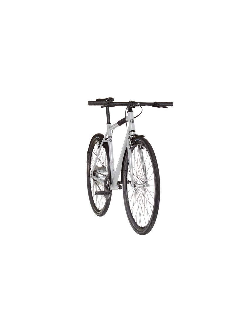 فيكسي شركة فيكسي. الدراجة الإلكترونية الحضرية باكسبين ، محرك المحور الخلفي الكل في واحد من زيهوس ، رمادي ، مقاس 55 ، سرعة واحدة - Image 3