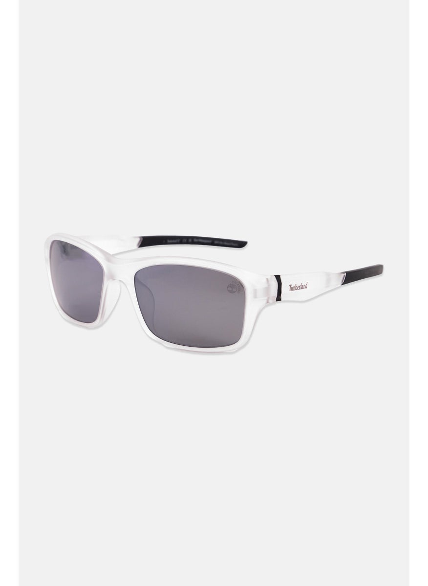 Timberland - Men TB9293 Square Sunglasses, Silver - Image 1