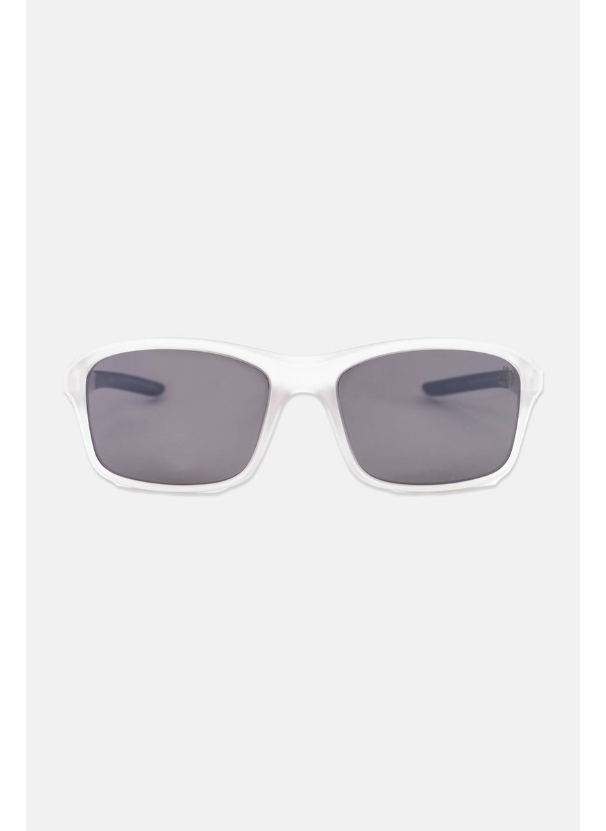 Timberland - Men TB9293 Square Sunglasses, Silver - Image 1