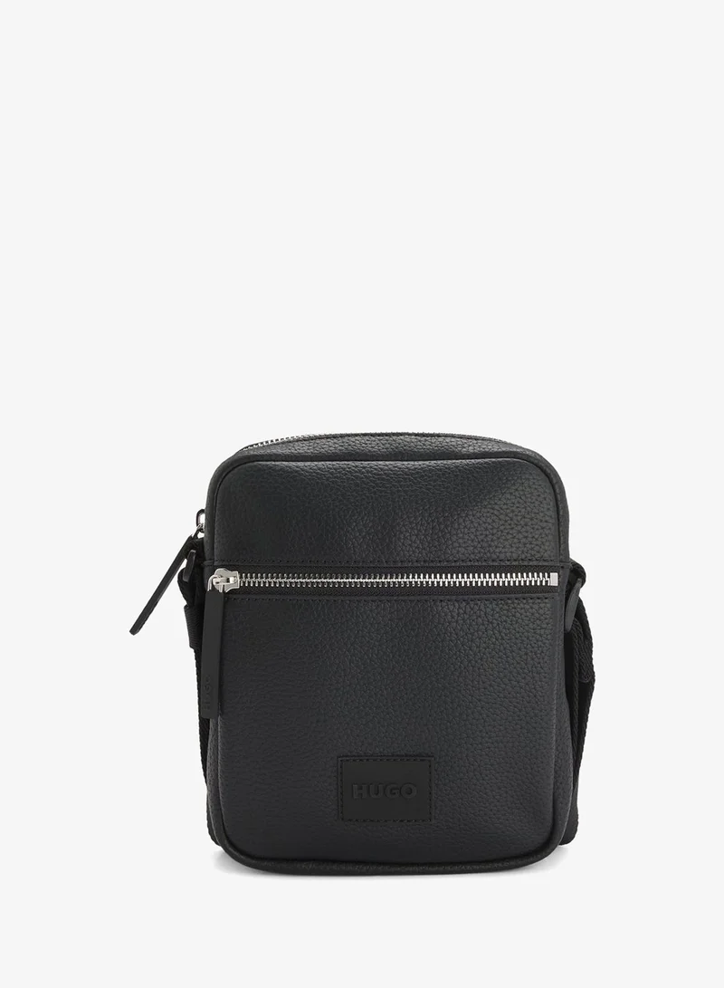 Reporter bag with logo patch