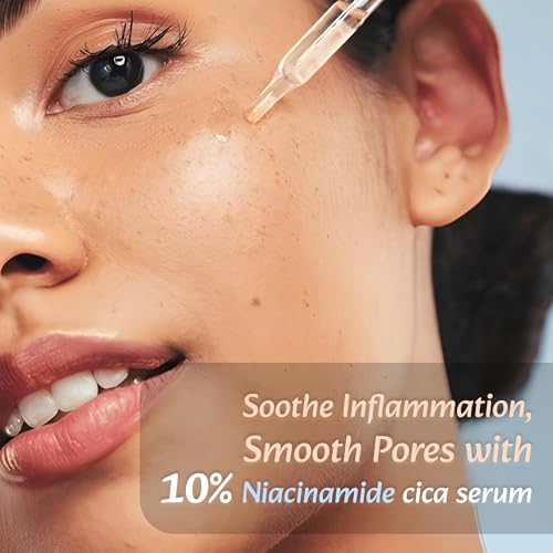 WILD OAK WildOak 10 Niacinamide Alpha Arbutin Cica Serum for Face With Power of Pentavitin Reduces Sebum Depigmentation Evens Skin Tone Acne Scar 101 fl oz - Image 3