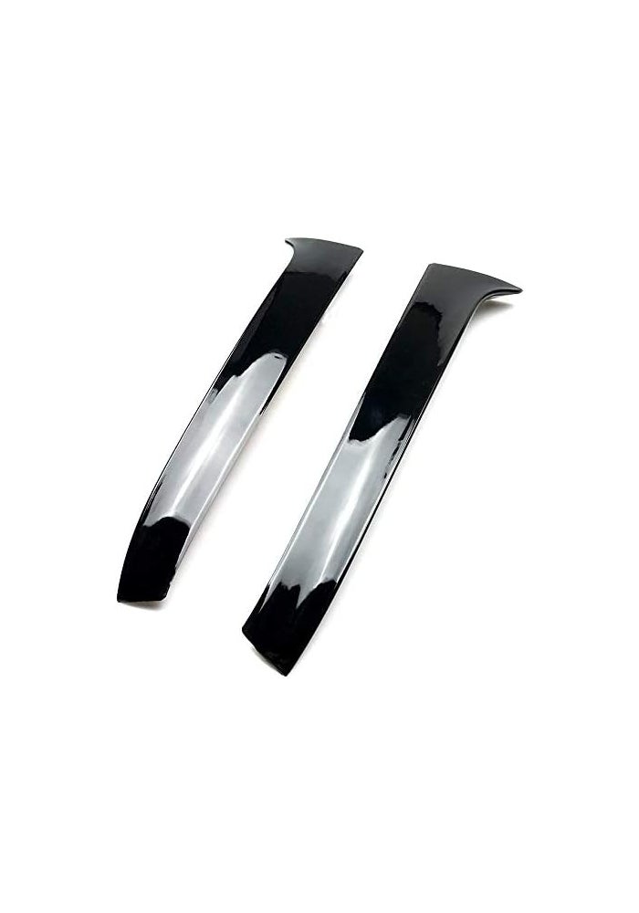 Yurefax Gloss Black Rear Spoiler Trim for Golf MK7 - Image 2