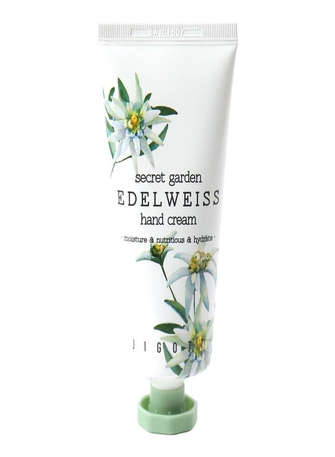 Jigott Secret Garden Moisture Hand Cream 100ml/3.38fl.oz (Edelweiss) - Image 1