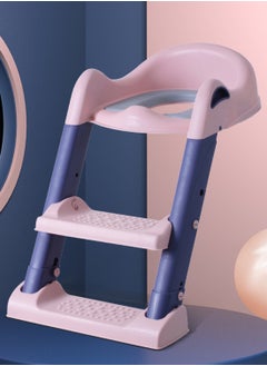 Eazy Kids Step Stool Foldable Potty Trainer Seat - Pink  - Image 2