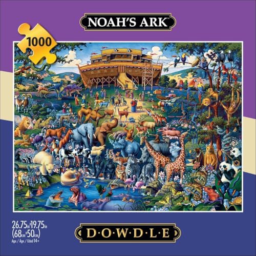 Buffalo Games - Dowdle - Noah's Ark - 1000 Piece Jigsaw Puzzle for Adults -Challenging Puzzle Perfect for Game Nights - Finished Size is 26.75 x 19.75 - Image 3