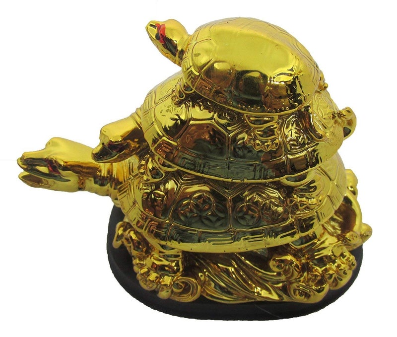 GJ Vastu Feng Shui Three Tiered Tortoises - Image 1