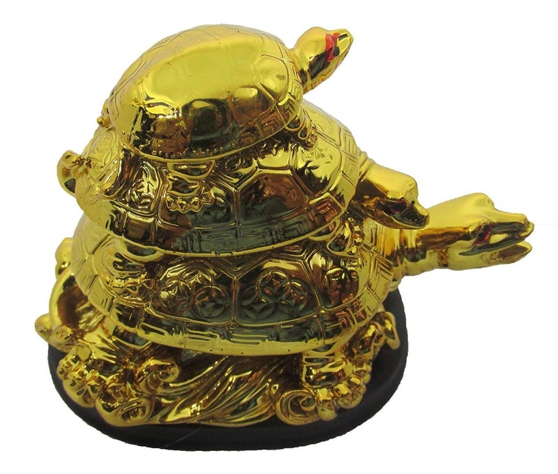 GJ Vastu Feng Shui Three Tiered Tortoises - Image 2