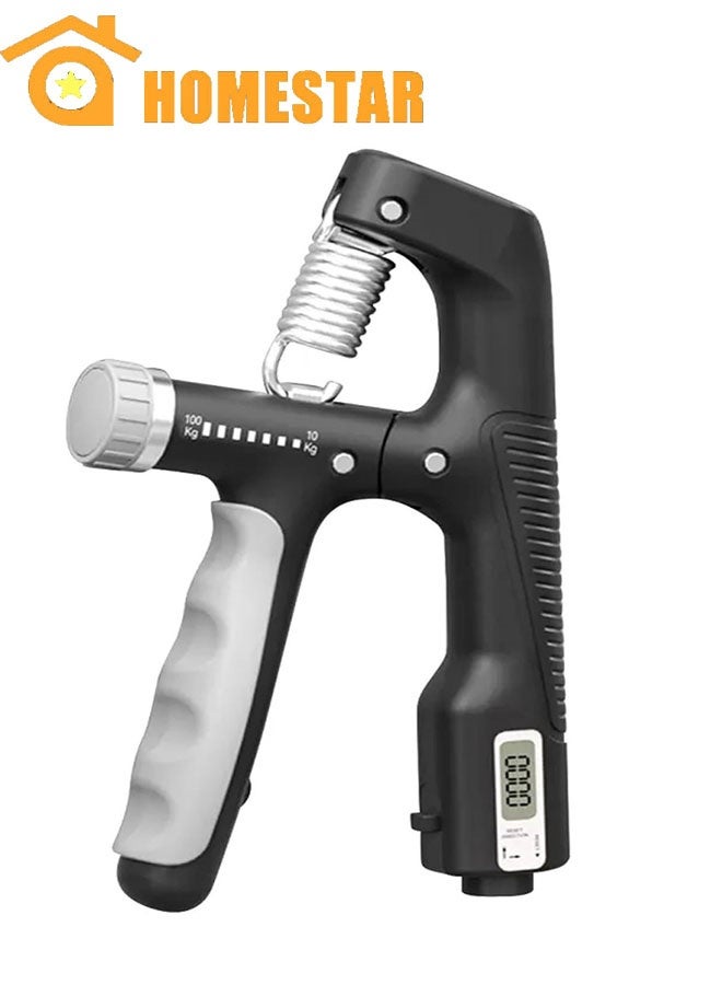 HOMESTAR Grip Strength Trainer, Hand Grip Exerciser Strengthener with Digital Counter, Forearm Strengthener, Hand Strengthening Devices for Muscle Building and Injury Recovery - Image 1