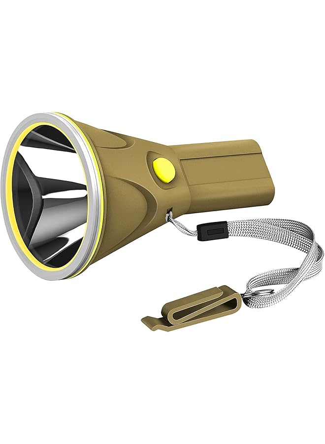 promass Rechargeable Led Flashlight 10000Lumens Super Bright 3 Light Modes High Power Zoomable Flashlight Powerful Handheld Flashlight Spotlight for Camping Emergencies