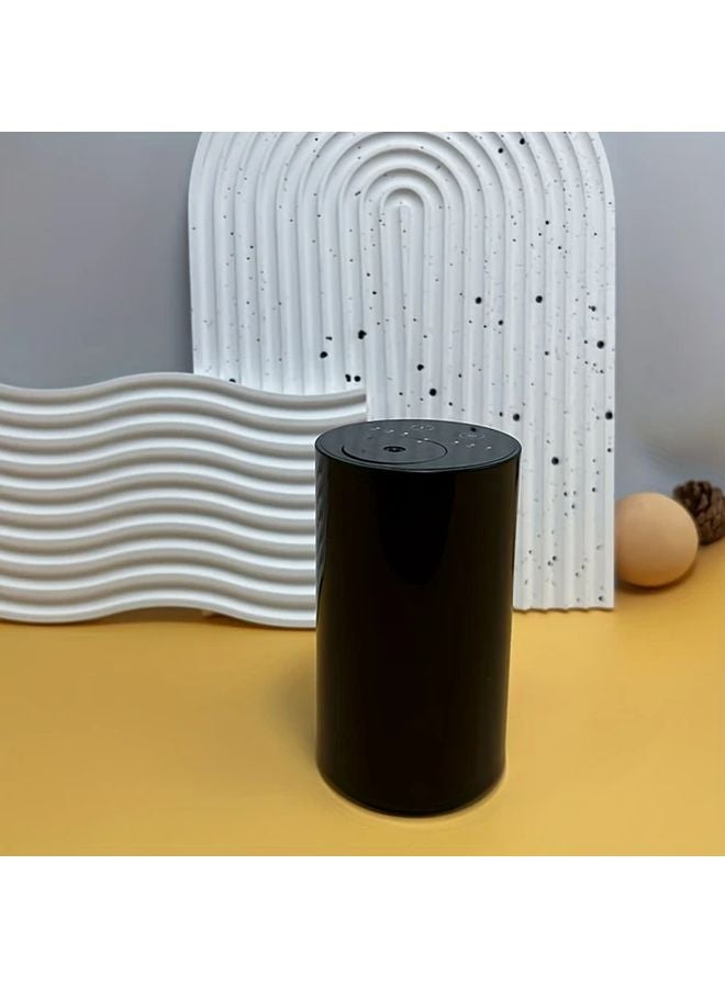 Black Mini Portable Essential Oil Diffuser 5V USB Battery Powered For Desk Bedroom - Image 1
