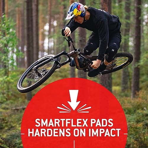 G-Form Pro-Rugged 2 MTB Knee Guards - Compression Knee Gear for Protection - Comfortable for Men & Women - Breathable & Durable Guards for Mountain Biking - Black, Adult Medium - Image 4