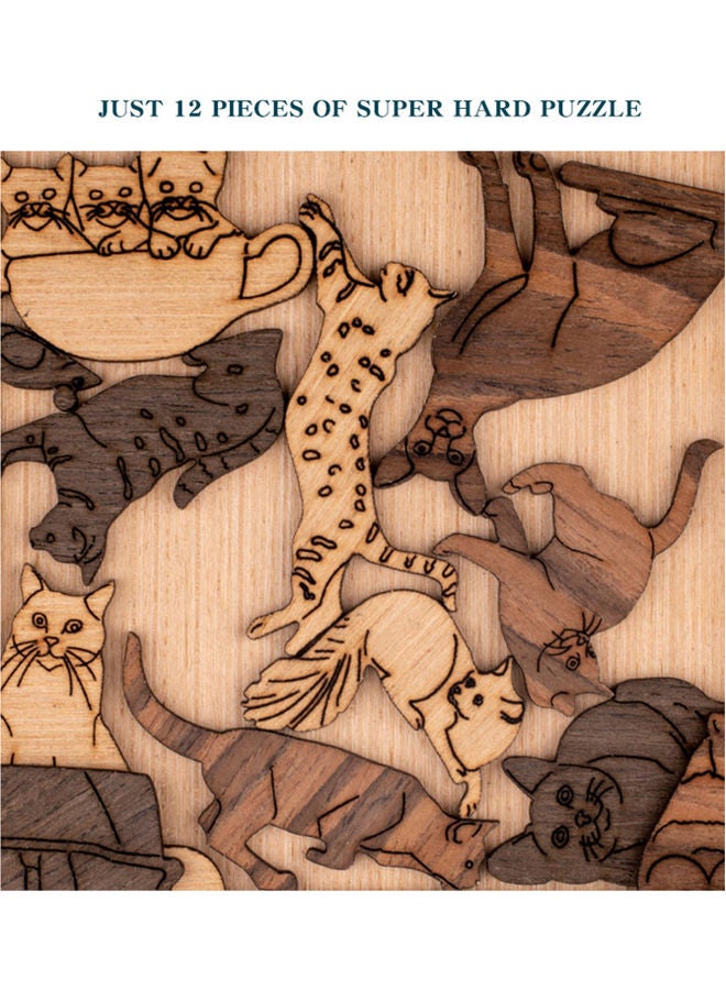 Cats And Mouse Irregular Puzzle - Image 3
