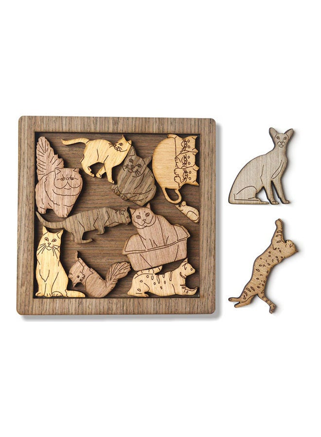Cats And Mouse Irregular Puzzle - Image 1