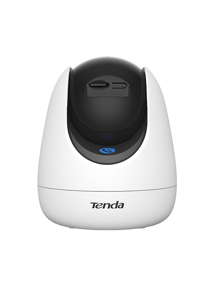 تيندا كاميرا Tenda CP3 PRO لأمن المنزل، دقة 2K 3MP كاميرا غرفة داخلية لاسلكية، 360 درجة عموم إمالة واي فاي 6 - كاميرا مع تطبيق الهاتف، صوت ثنائي الاتجاه، زر اتصال بلمسة واحدة، رؤية ليلية، تتبع ذكي، اكتشاف اكتشاف بكاء الإنسان والطفل مراقبة الطفل والحيوانات الأليفة  - Image 3