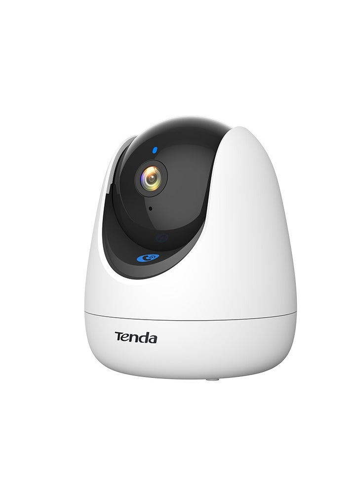تيندا كاميرا Tenda CP3 PRO لأمن المنزل، دقة 2K 3MP كاميرا غرفة داخلية لاسلكية، 360 درجة عموم إمالة واي فاي 6 - كاميرا مع تطبيق الهاتف، صوت ثنائي الاتجاه، زر اتصال بلمسة واحدة، رؤية ليلية، تتبع ذكي، اكتشاف اكتشاف بكاء الإنسان والطفل مراقبة الطفل والحيوانات الأليفة  - Image 2