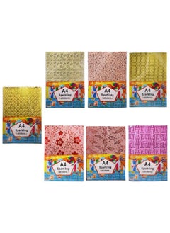 Generic SPARKLING STICKER 10 SHEETS A4 