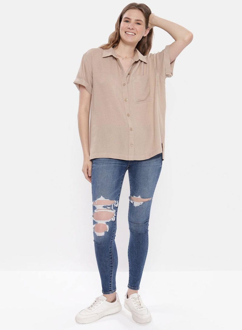 American Eagle Button Down Shirt - Image 1