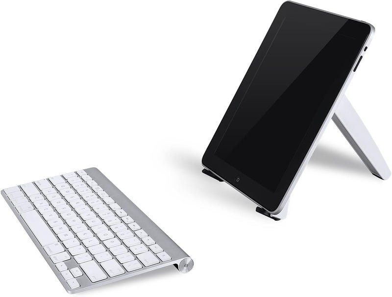 upergo UP-1 Aluminum Alloy Height Adjustable Laptop, Tablet Foldable Stand For upto 15.6" Laptop - White - Image 3