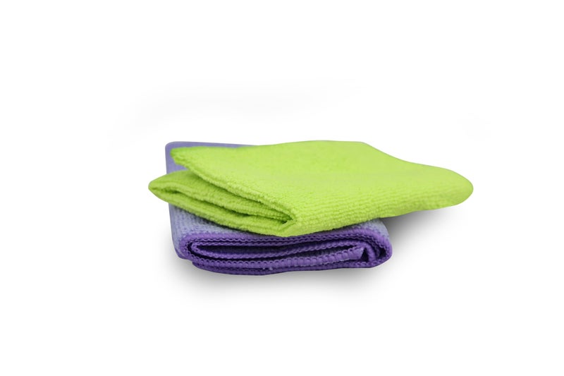 Oks Home Dwell Kitchen Cloth Pack of 2 | Soft & Highly Absorbent Cleaning Towels for Dishes, Counters & Spills | Durable & Reusable - Image 1