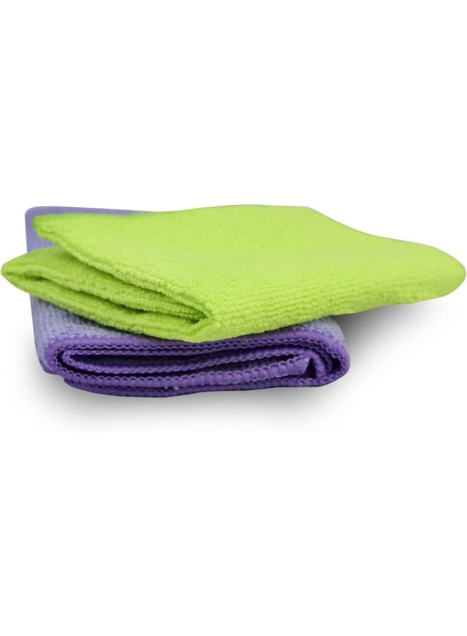 Oks Home Dwell Kitchen Cloth Pack of 2 | Soft & Highly Absorbent Cleaning Towels for Dishes, Counters & Spills | Durable & Reusable - Image 1