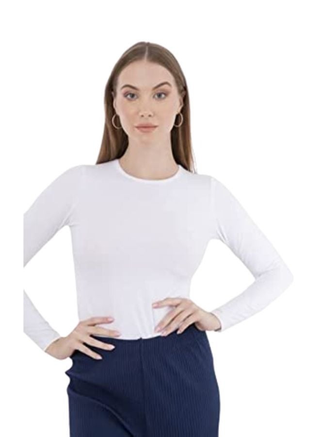 Carina Long sleeve cotton T-shirt