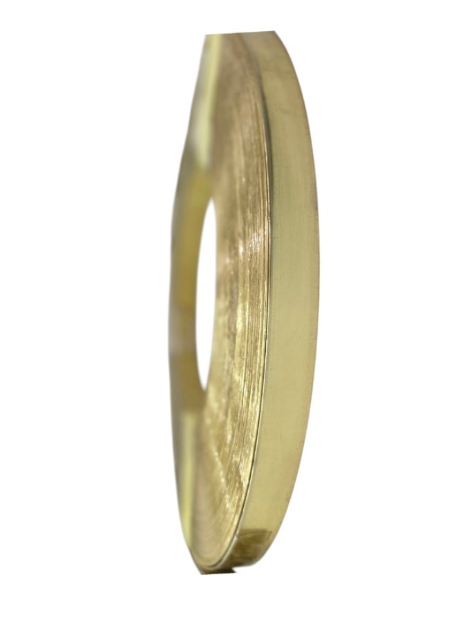 HME 8874 Metallic Gold Brush PVC Edge Banding – 23mm x 1mm, 100m Roll | Morbida Soft-Touch Laminate Furniture Edge Finishing - Image 4