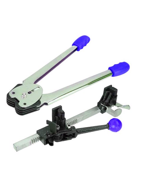 Practical Sealer Tool Strapping Kit - Manual Strapping Tools for Cartons, Office, and Workshop Use - Blue